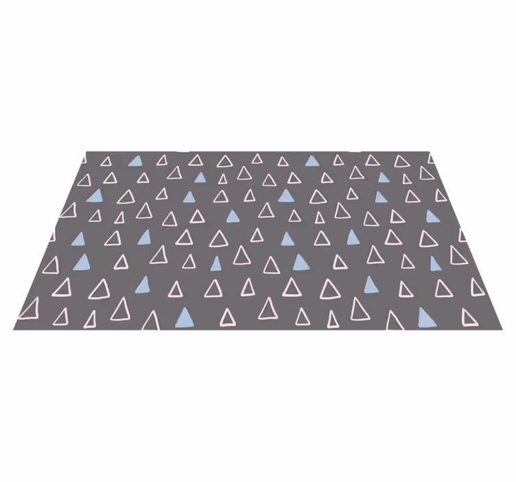 Triangular element vinilne preproge z vzorci - TenStickers