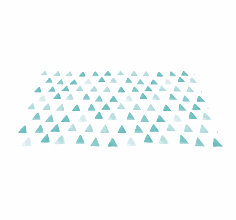 Triangular motifs vinilne preproge z geometrijskimi vzorci - TenStickers