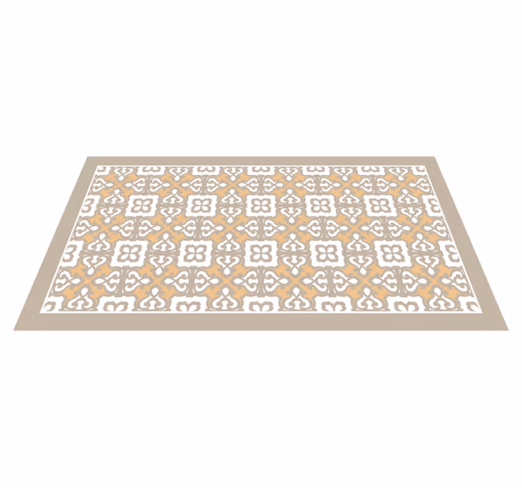 Elegant patterned accents vinilna mozaik preproga - TenStickers