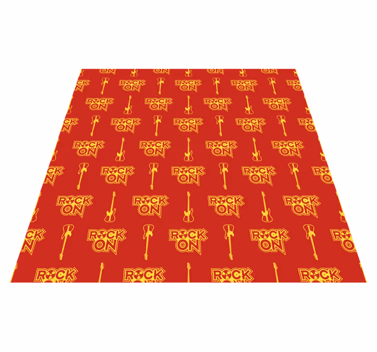 Red rock pattern vinilna preproga za najstnike - TenStickers
