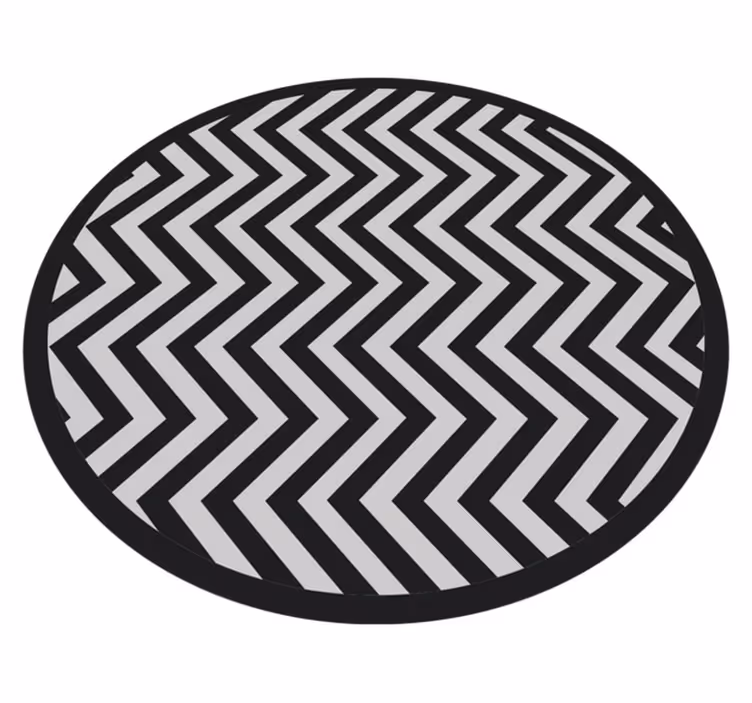 Dynamic chevron pattern vinilne preproge - TenStickers