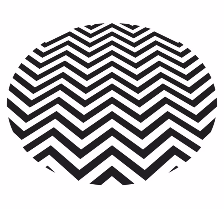 Chevron motif vinilne preproge z geometrijskimi vzorci - TenStickers