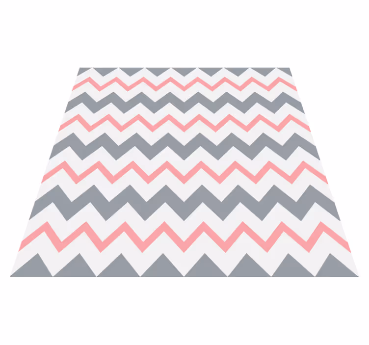 Chevron pattern décor otroška vinilna preproga - TenStickers