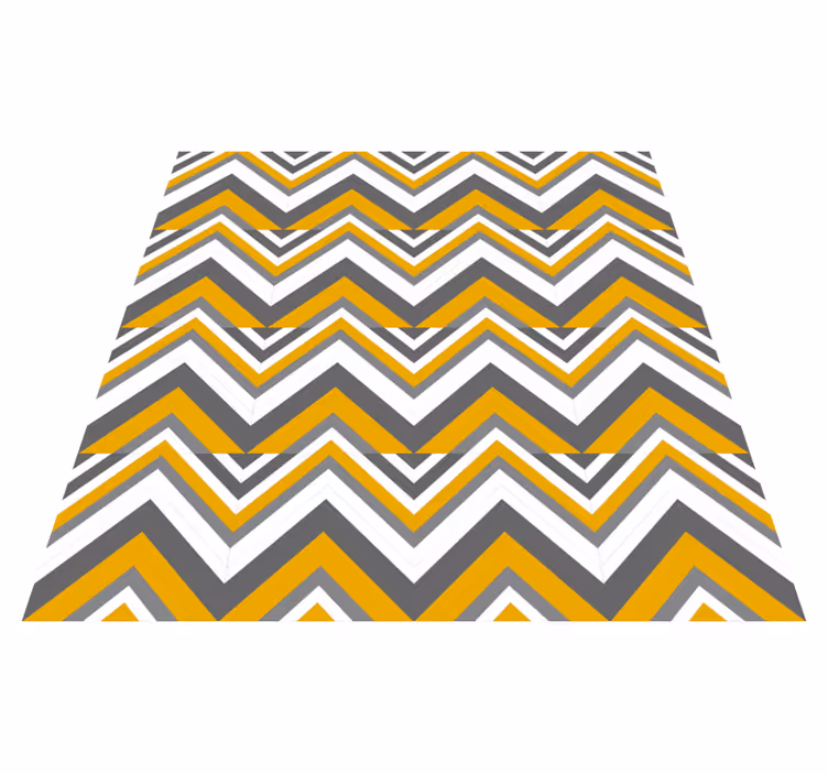 Chevron stripe motif vinilne preproge z vzorci - TenStickers