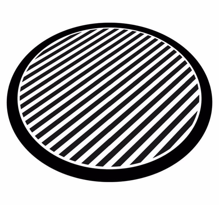 Single color stripes vinilna preproga s črtami - TenStickers