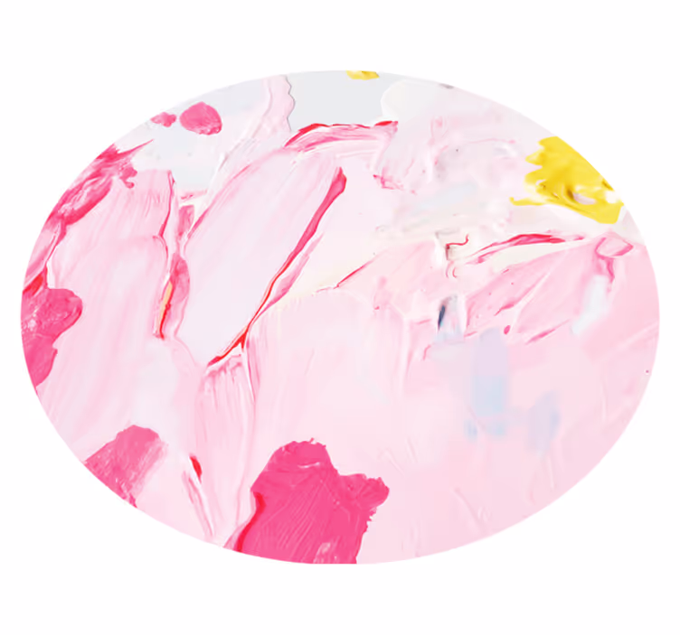 Abstract pink swirls vinilna preproga za najstnike - TenStickers