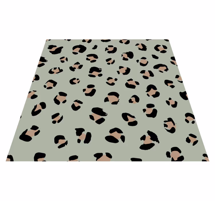 Leopard spots skin vinilni tepih s potiskom živali - TenStickers