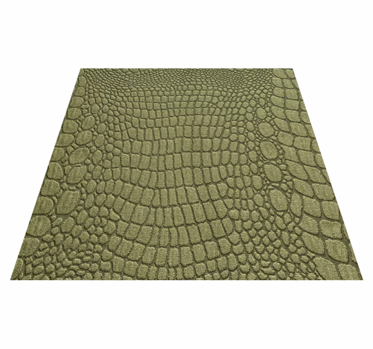 Crocodile skin effect vinilni tepih z živalskim potiskom - TenStickers