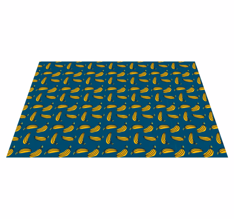 Vzorec banane Vinilne talne obloge z teksturo - TenStickers