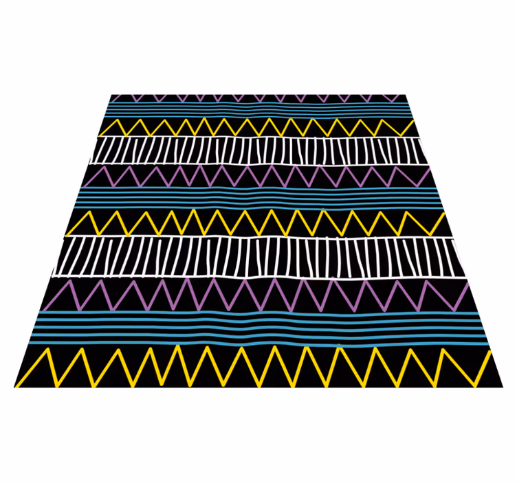 Colorful pattern play vinilne preproge z vzorci - TenStickers
