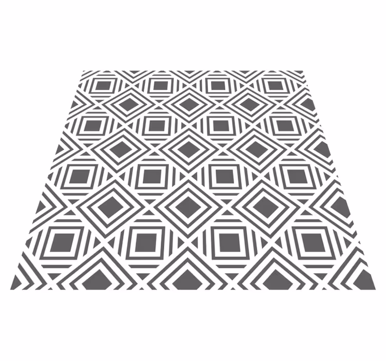 Stylish diamond pattern vinilne preproge z vzorci - TenStickers