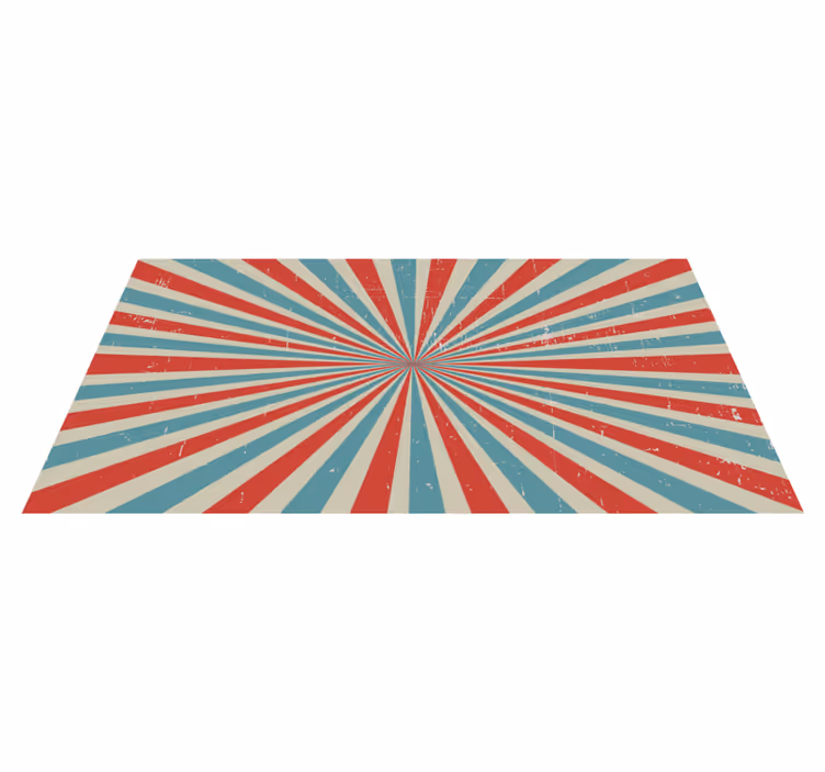 Radiant starburst vinilne preproge z vzorci - TenStickers