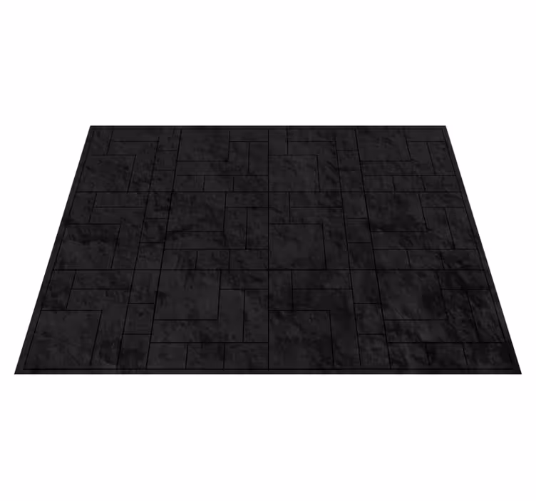 Textured black surface vinilna preproga s kamnitim vzorcem - TenStickers