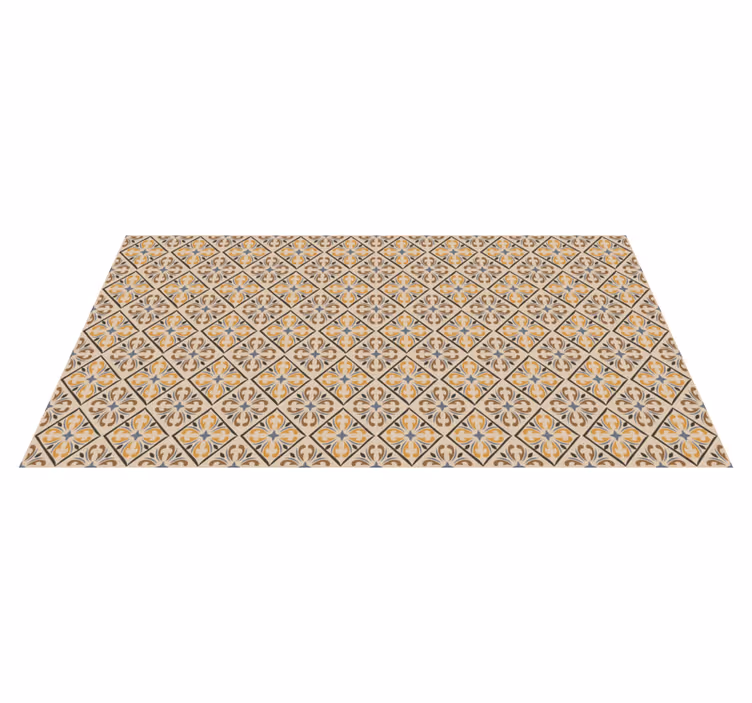 Elegant pattern tiles vinilna talna obloga - TenStickers