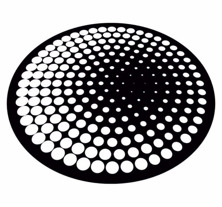 Pikčast vzorec Vinilne preproge z geometrijskimi vzorci - TenStickers