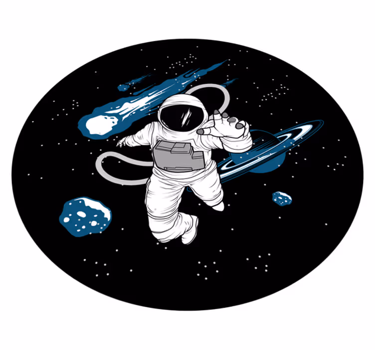 Astro pustolovščina Vinilne preproge z vzorcem cest - TenStickers