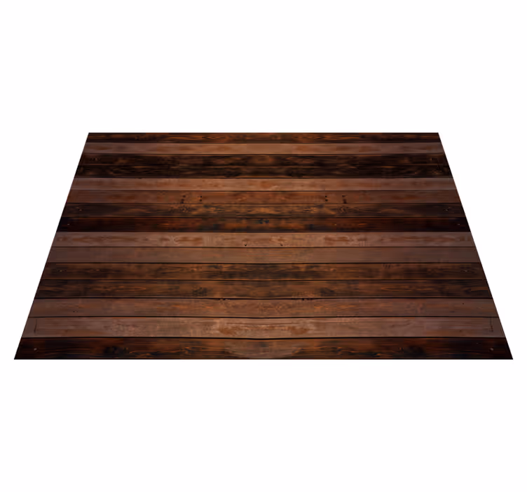 Realistic dark brown shade vinilna preproga z lesnim učinkom - TenStickers