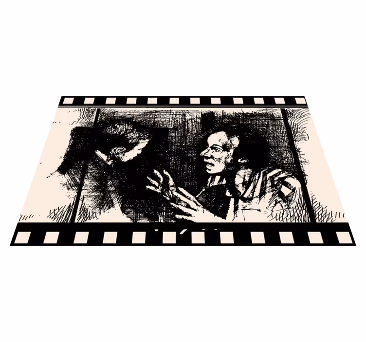 Umetnost filmskih prizorov Vinilna preproga za dogodke - TenStickers