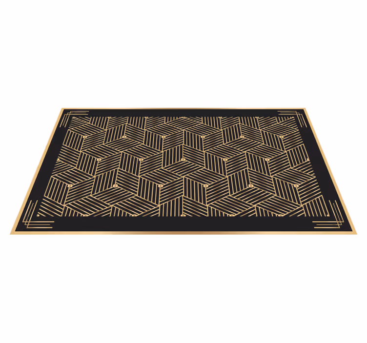 Elegantno vzorčasto Vinilne preproge z geometrijskimi vzorci - TenStickers
