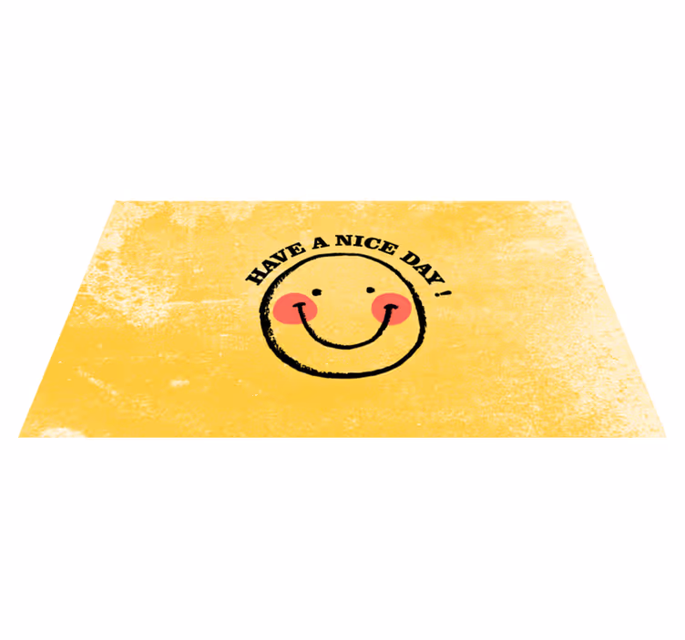 Lep dan še naprej! vinilne preproge z napisom - TenStickers
