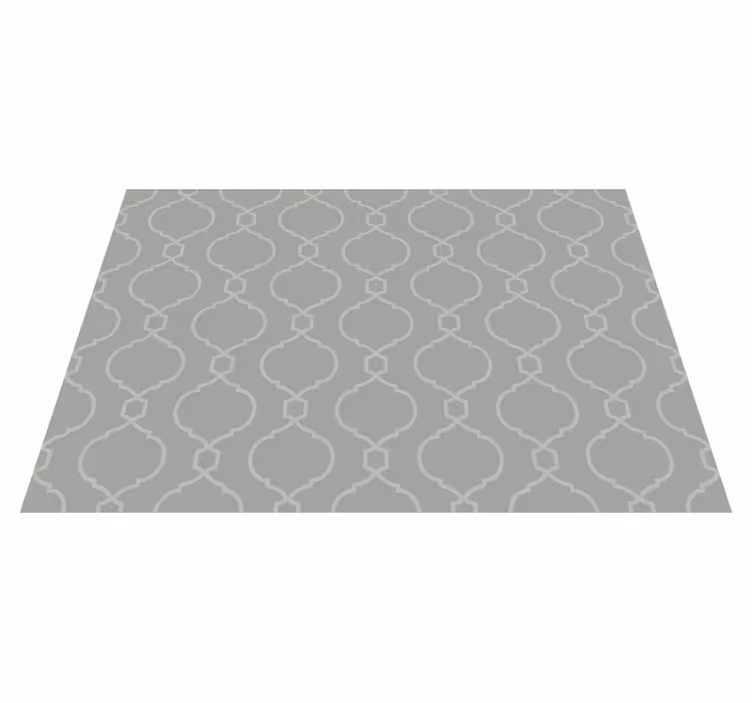 Stylish geometric print vinilna talna obloga - TenStickers