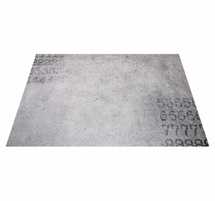 Numerična tekstura kamna Siva vinilna preproga - TenStickers