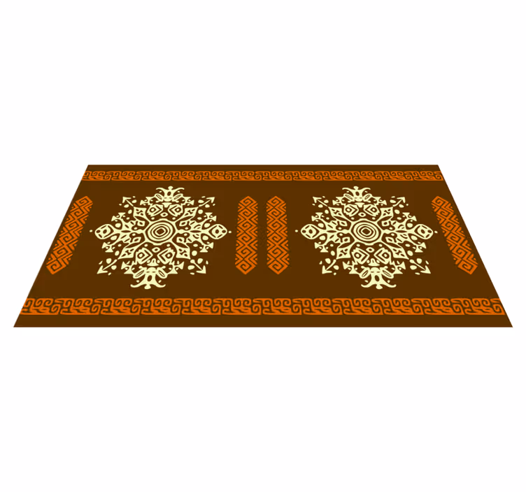 Ansambel motivov mandale Vinilna preproga mandala - TenStickers