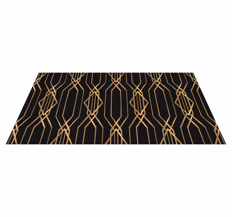 Eleganca art deco Vinilne preproge z geometrijskimi vzorci - TenStickers