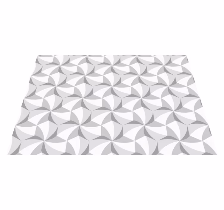 Vinilne preproge z geometrijskimi vzorci abstraktni vrtinci - TenStickers