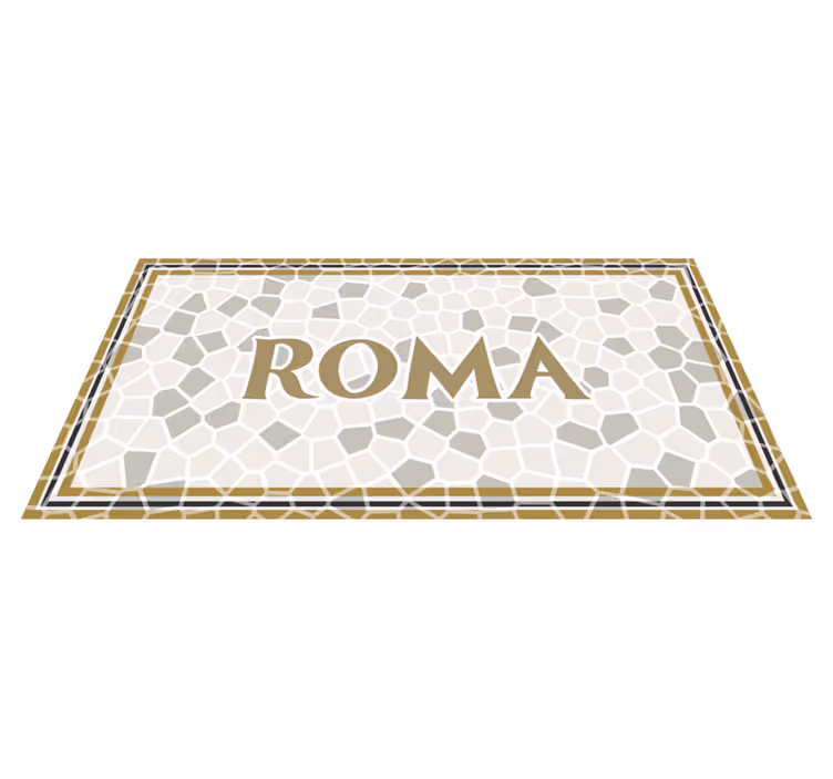 Personalizirani roma Tepihi z imeni po meri - TenStickers