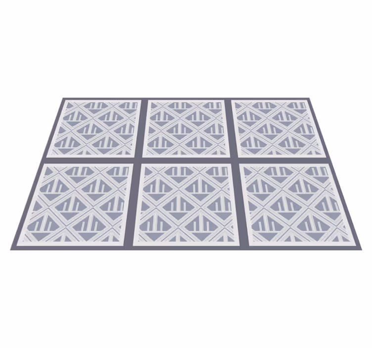 Vinilne preproge z geometrijskimi vzorci  zbirka vzorcev - TenStickers