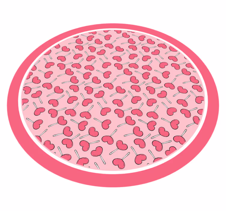 Krog češnjevega užitka Vinilna preproga za dojenčke - TenStickers