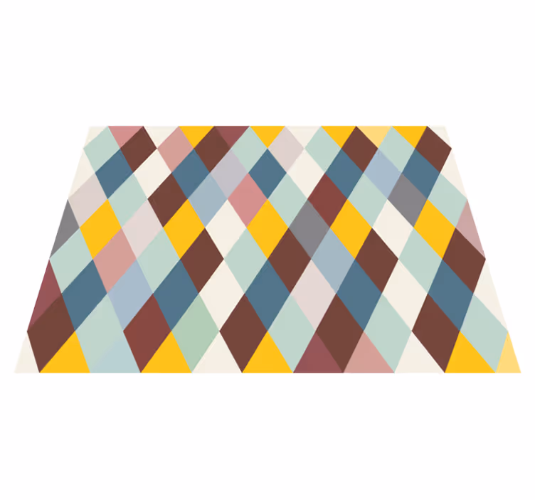 Vinilne preproge z geometrijskimi vzorci za vsak dom - TenStickers