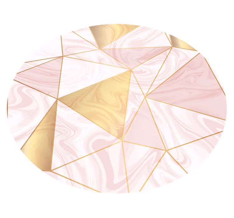 Vinilne preproge z geometrijskimi vzorci pastelna mozaik - TenStickers