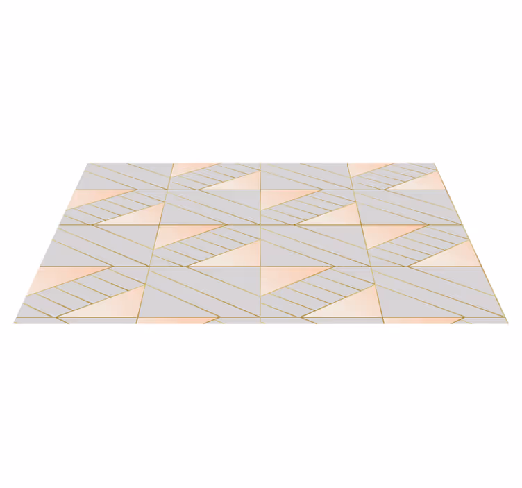 Geometrični vzorec Vinilne preproge z geometrijskimi vzorci - TenStickers