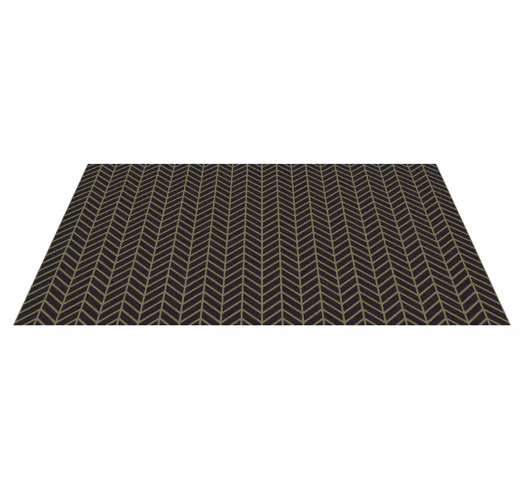 Herringbone Striped Pattern Vinilna preproga s črtami - TenStickers