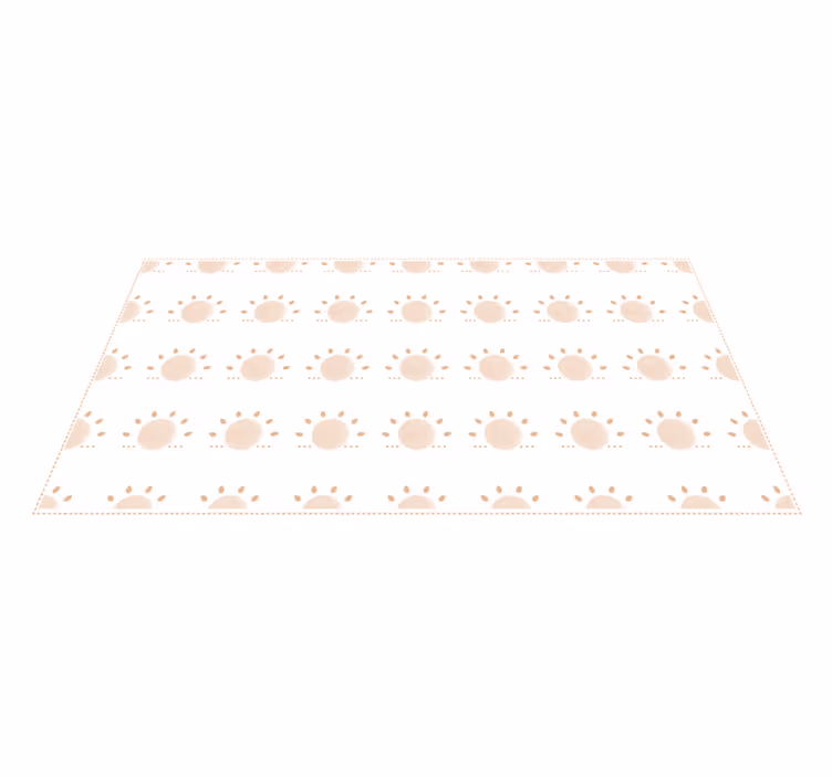 Abstraktna minimalna sončna nordijska preproga - TenStickers