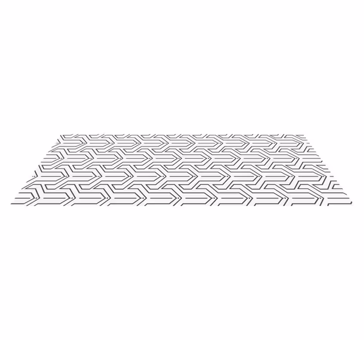  Vinilne preproge z geometrijskimi vzorci - TenStickers
