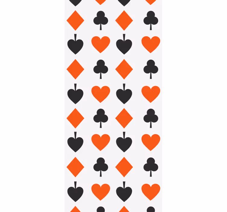 Vzorec igrivih oblik pikasto tapeta za steno - TenStickers