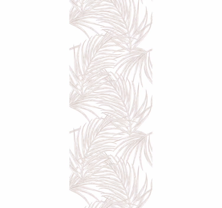 Tropical fern pattern tapeta narave - TenStickers