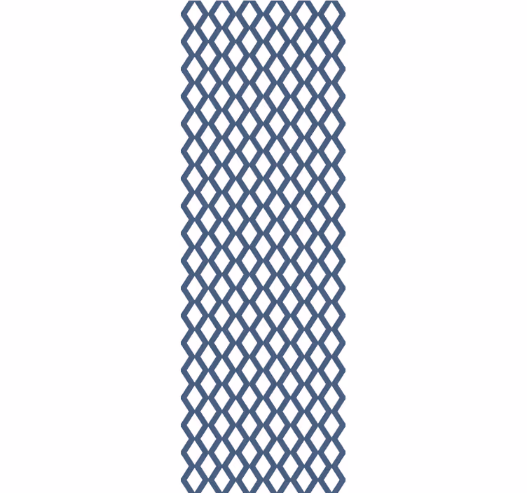 Motiv karo vzorca geometrijski zidni papir - TenStickers