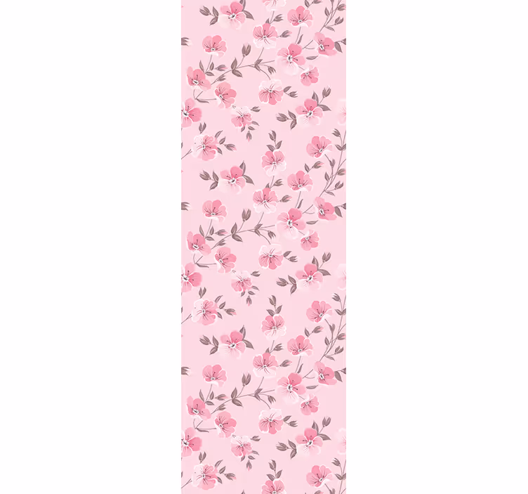 Pink floral arrangement tapeta z motivom vrtnice - TenStickers