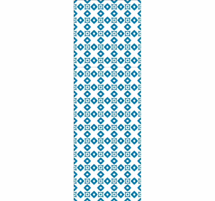 Stylish tile pattern tapeta z vzorcem ploščic - TenStickers