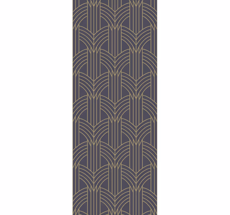 Stil art déco Tapeta za dnevno sobo - TenStickers