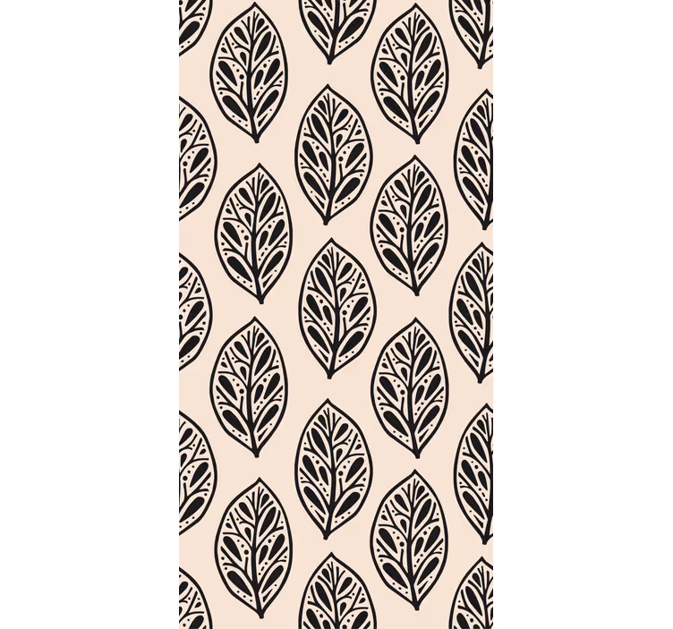 Stylish beige arrangement tapeta z listi - TenStickers