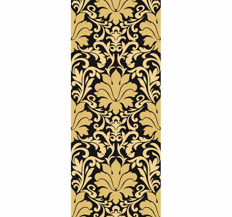 Elegantna dekoracija iz damasta Drugo vintage tapeta - TenStickers