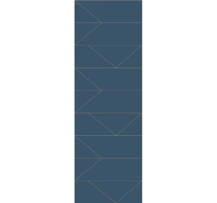 Geometric arrow shapes tapeta za dnevno sobo - TenStickers