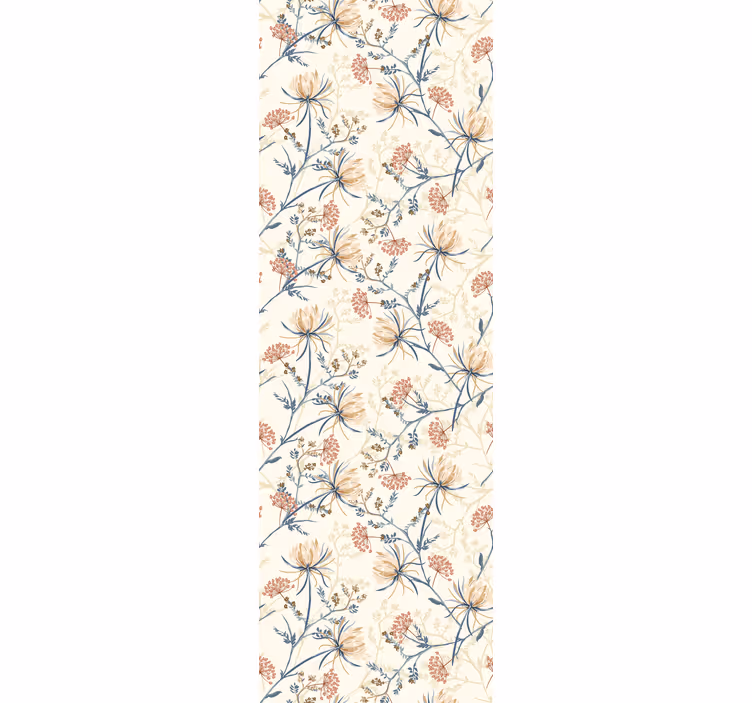 Floral blooming arrangement tapeta z motivom vrtnice - TenStickers