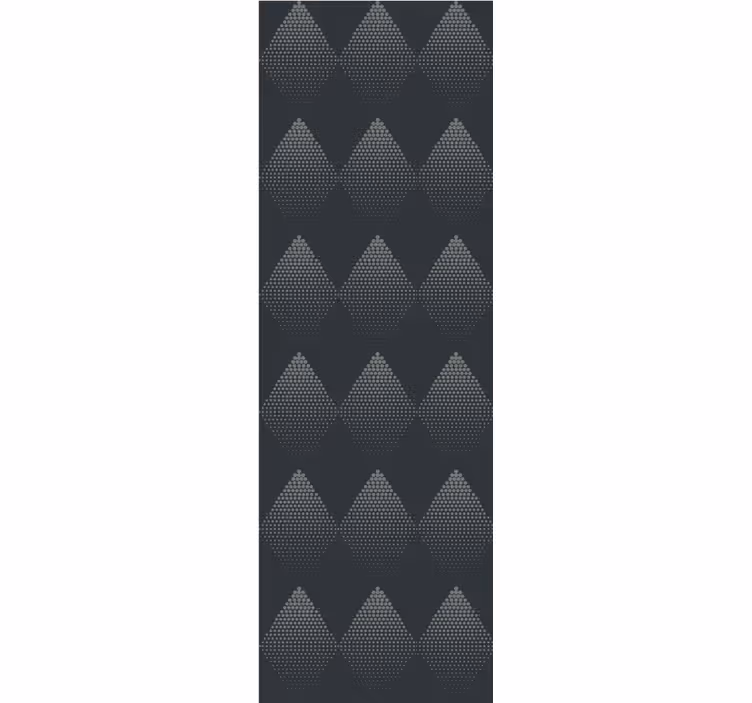 Elegantne diamantne oblike Trikotniški tapeti - TenStickers