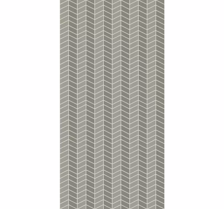 Beige chevron motif geometrijski zidni papir - TenStickers